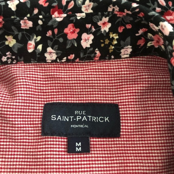 Button Down Shirt with Floral Print - Picture 4 of 6